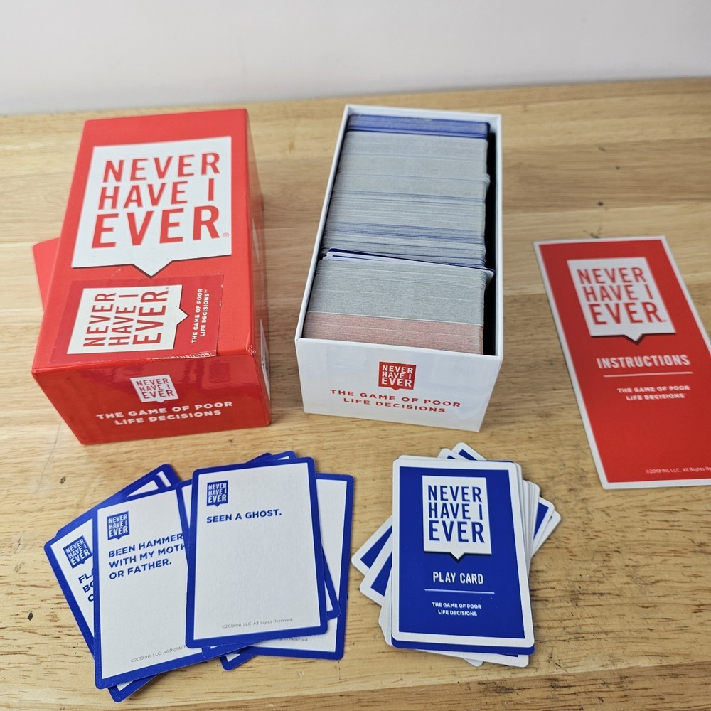 Adult Party Card Game- Never Have‎ I Ever: The Game of Poor Life Decisions
